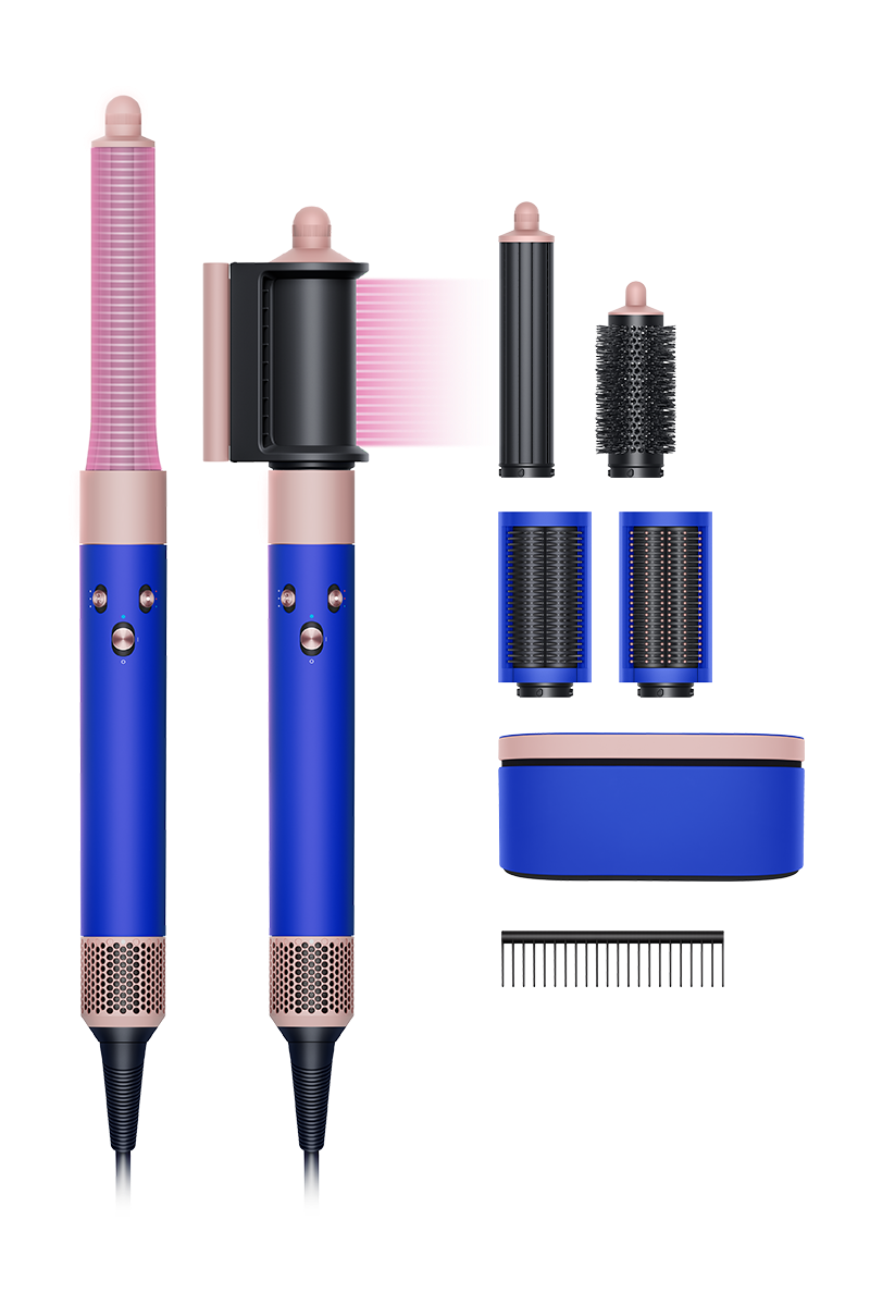 Dyson Airwrap™‎ مصفف الشعر متعدد الوظائف ومجفف الشعر في إصدار خاص باللون الأزرق الملكي 