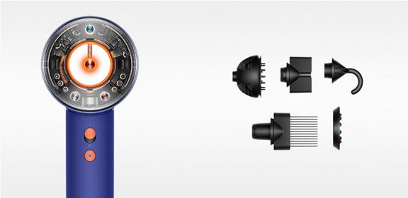 Dyson Supersonic Nural™ saç kurutma makinesi (Vinca mavisi/Topaz)