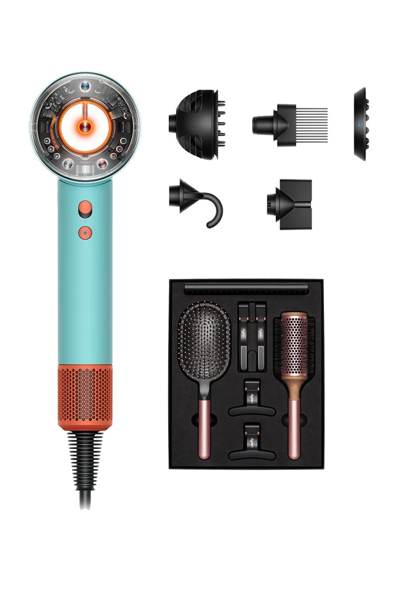 Dyson Supersonic Nural™ saç kurutma makinesi (Ceramic patina/Topaz)