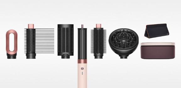 Dyson Airwrap Co-anda 2x™ saç şekillendirme ve kurutma seti Kıvırcık+Bukleli (Ceramic Pink)