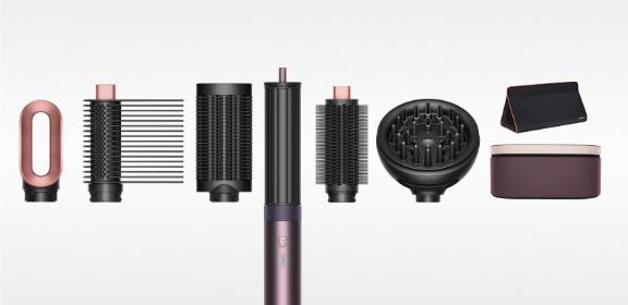 Dyson Airwrap Co-anda 2x™ saç şekillendirme ve kurutma seti Kıvırcık+Bukleli (Jasper Plum)