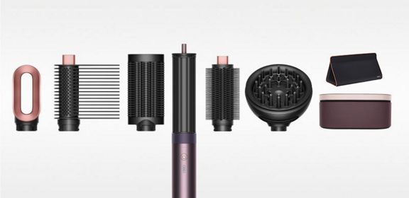 Dyson Airwrap Co-anda 2x™ saç şekillendirme ve kurutma seti Kıvırcık+Bukleli (Jasper Plum)