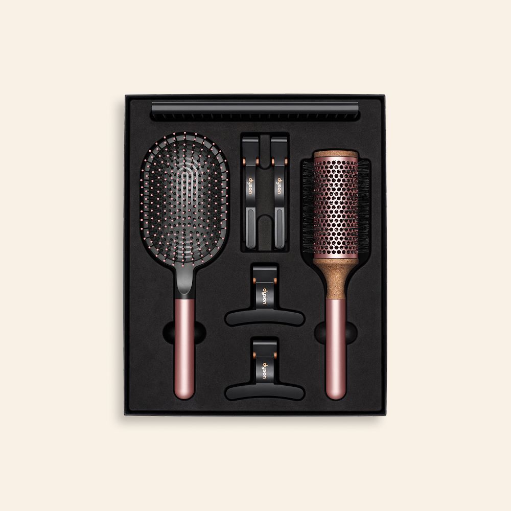 Dyson brush and clips set