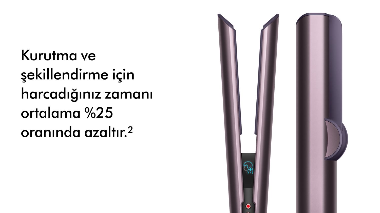 Dyson Airstrait™ saç düzleştirici (Jasper plum)