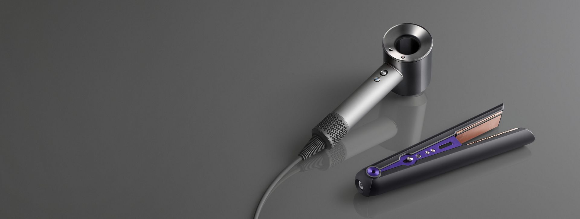 Dyson Corrale Glätteisen und Dyson Supersonic Professional Haartrockner