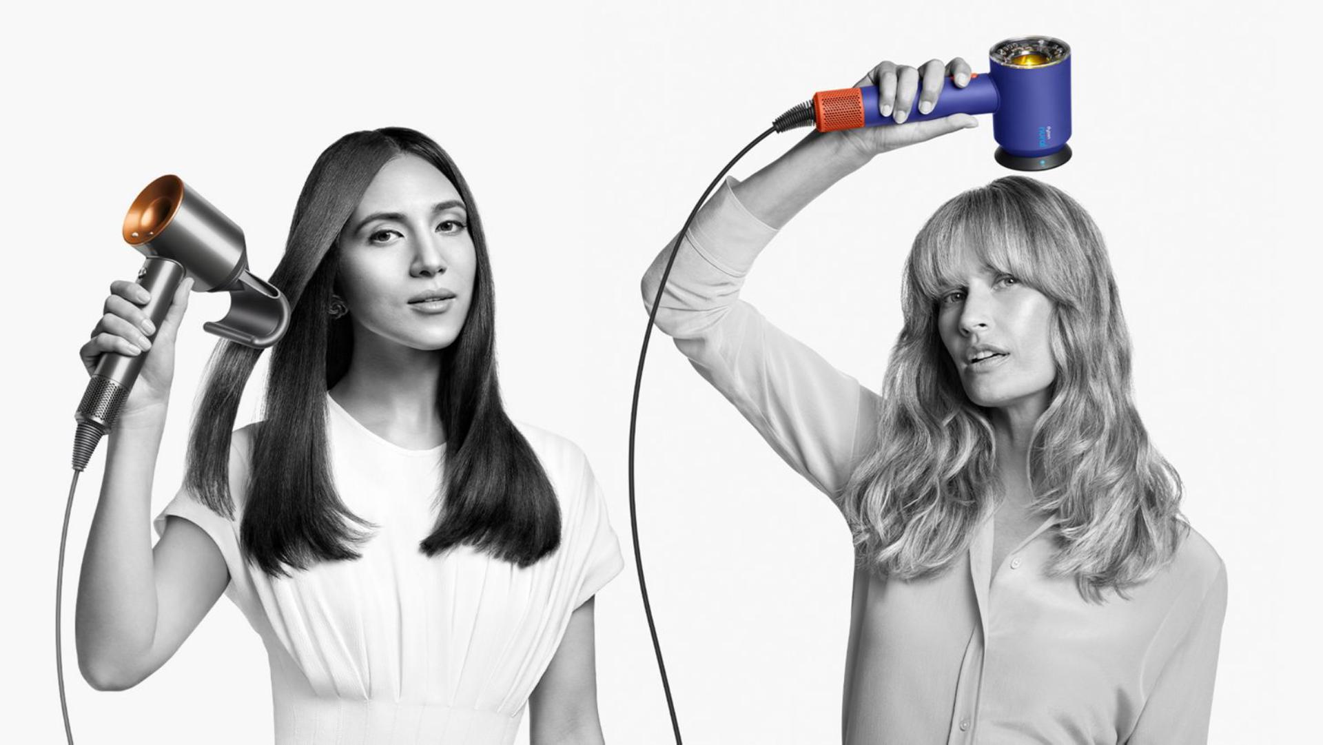 عارِض وعارِضة يستعملان مجففات الشعر Dyson Supersonic