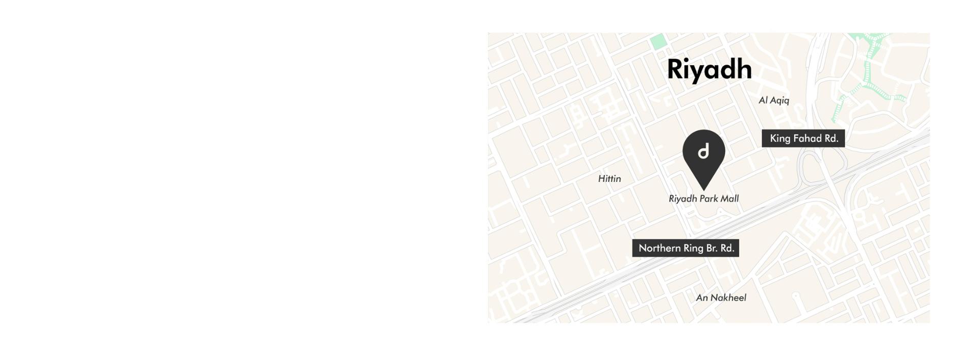 Map of Dyson Demo Store location