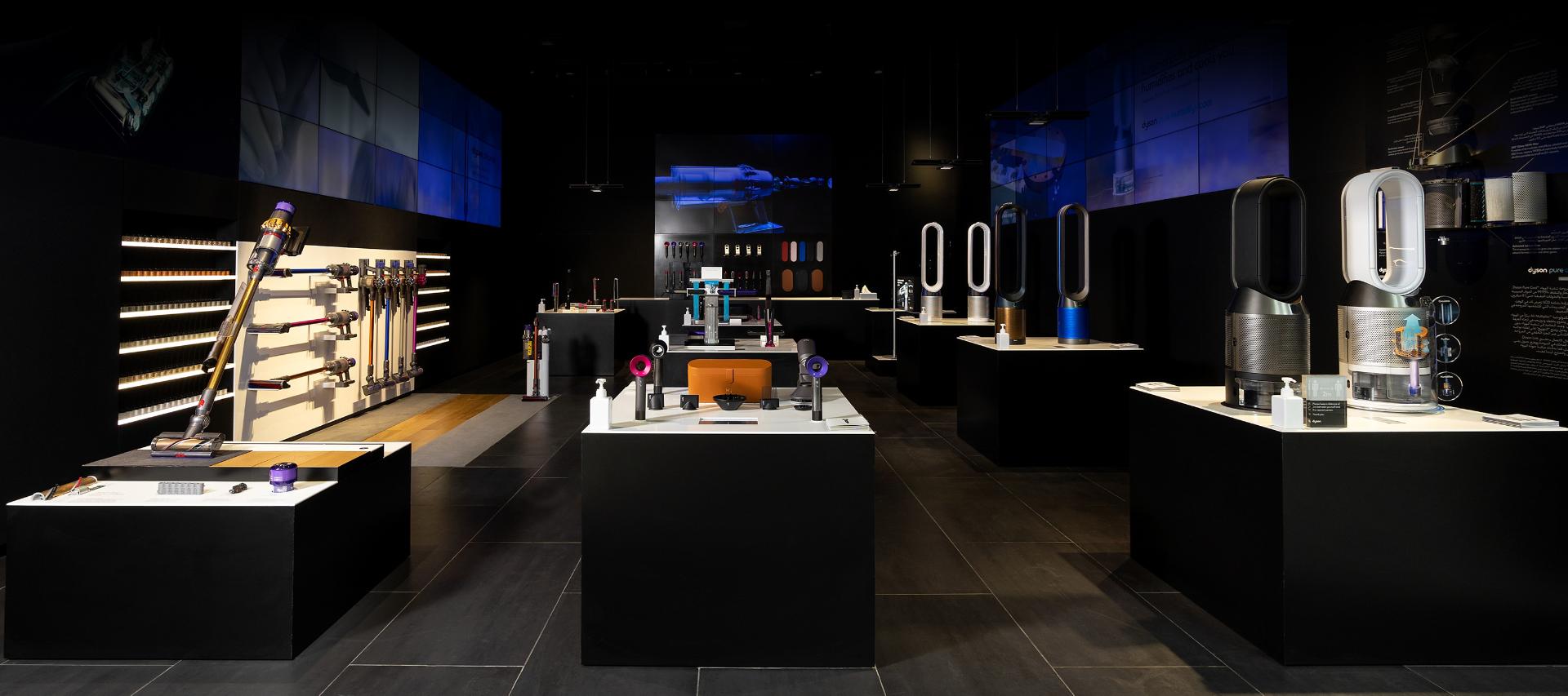 لقطة لمتجر دايسون ديمو من الداخل