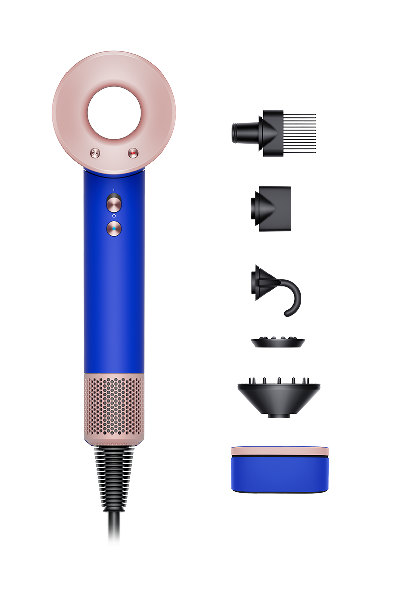  ™Dyson Supersonic مجفف الشعر إصدار خاص باللون الأزرق الملكي 