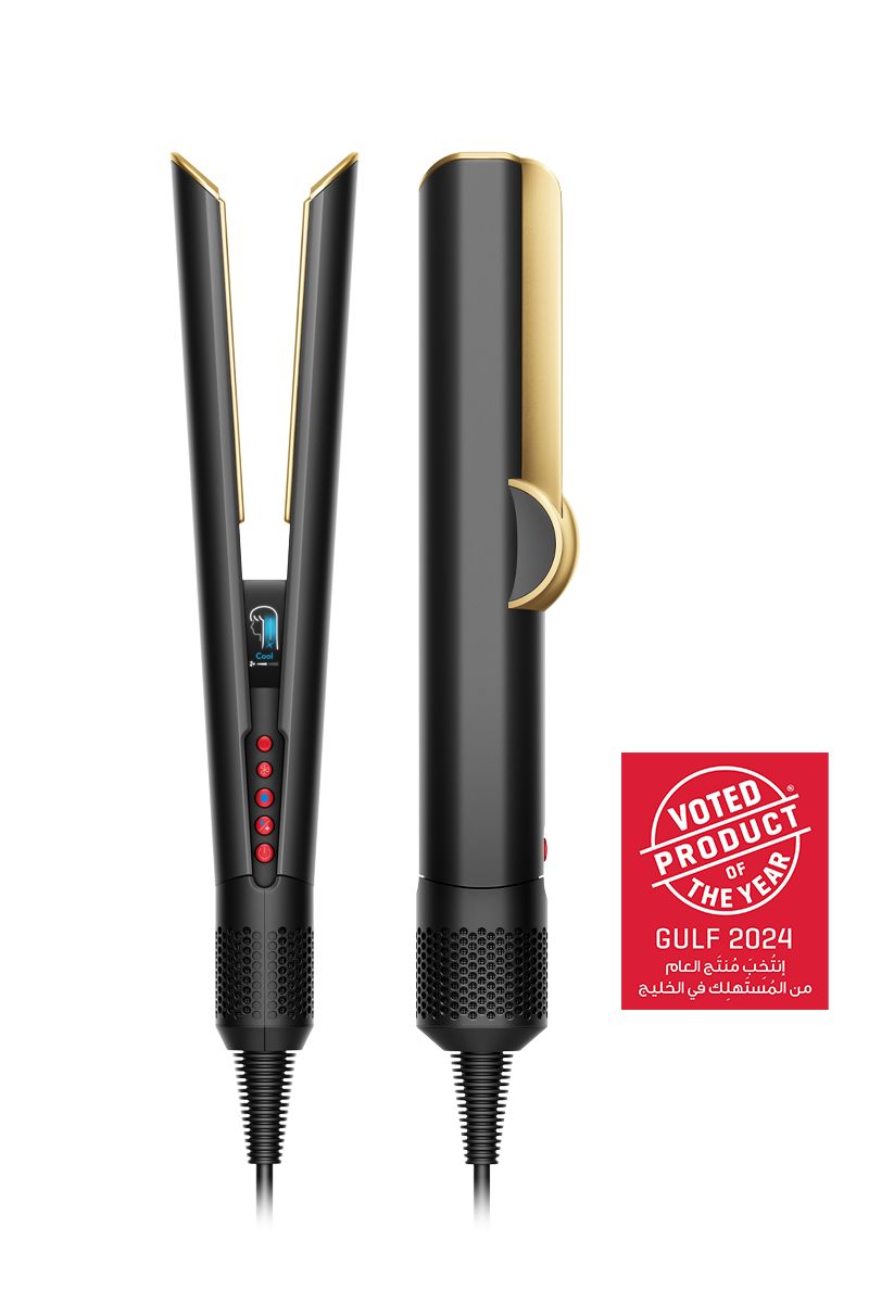 Dyson Airstrait™ straightener (Onyx Black/Gold)