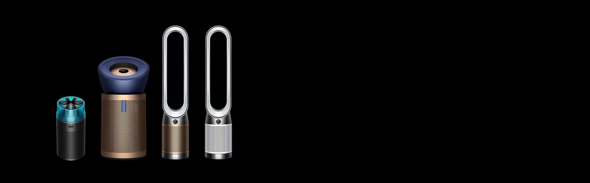 مجموعة المراوح والمدافئ وأجهزة التنقية وترطيب الهواء من Dyson