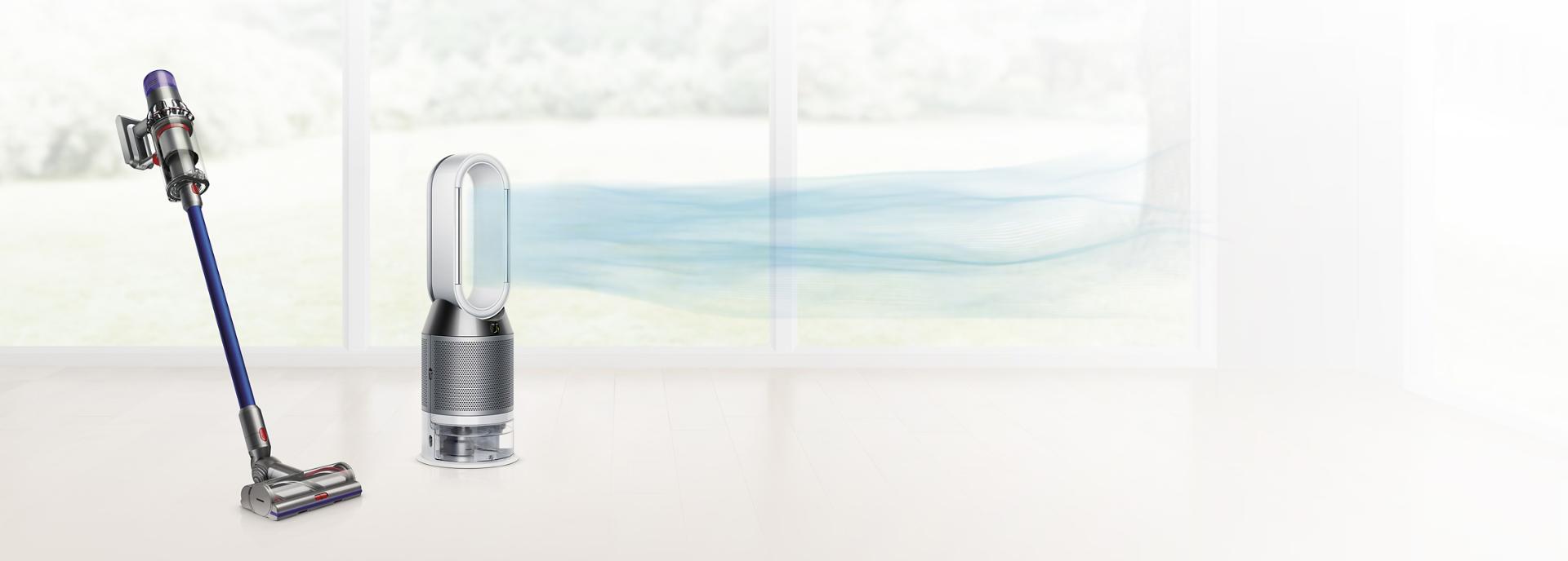 Dyson V11™ vacuum and Dyson Pure Cool™ air purifier