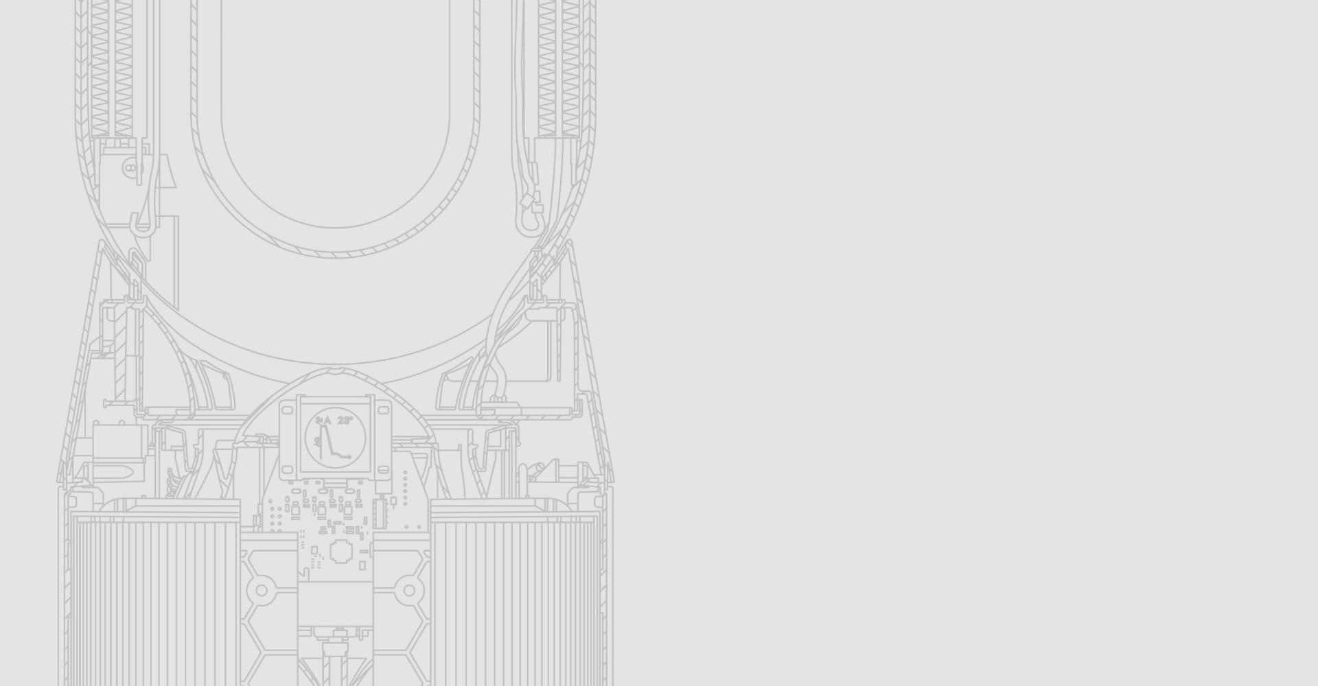 Diagram of Dyson purifier