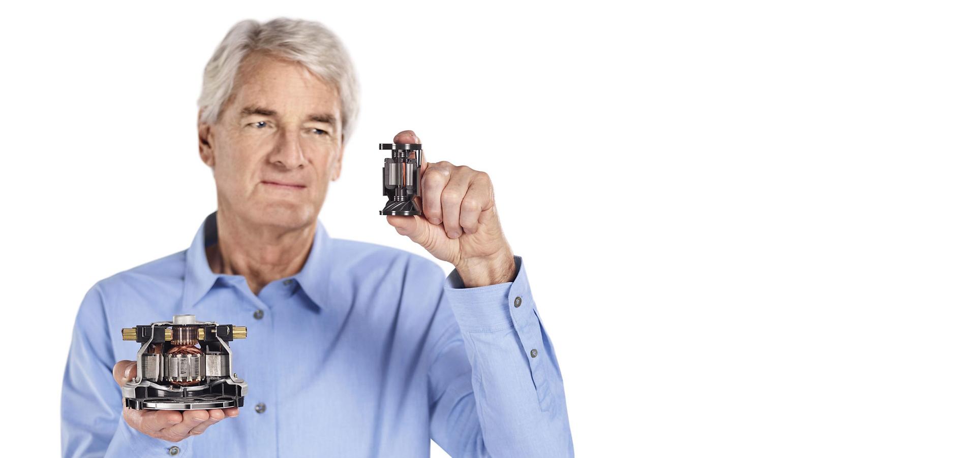 مهندس ومؤسِّس الشركة، جيمس دايسون