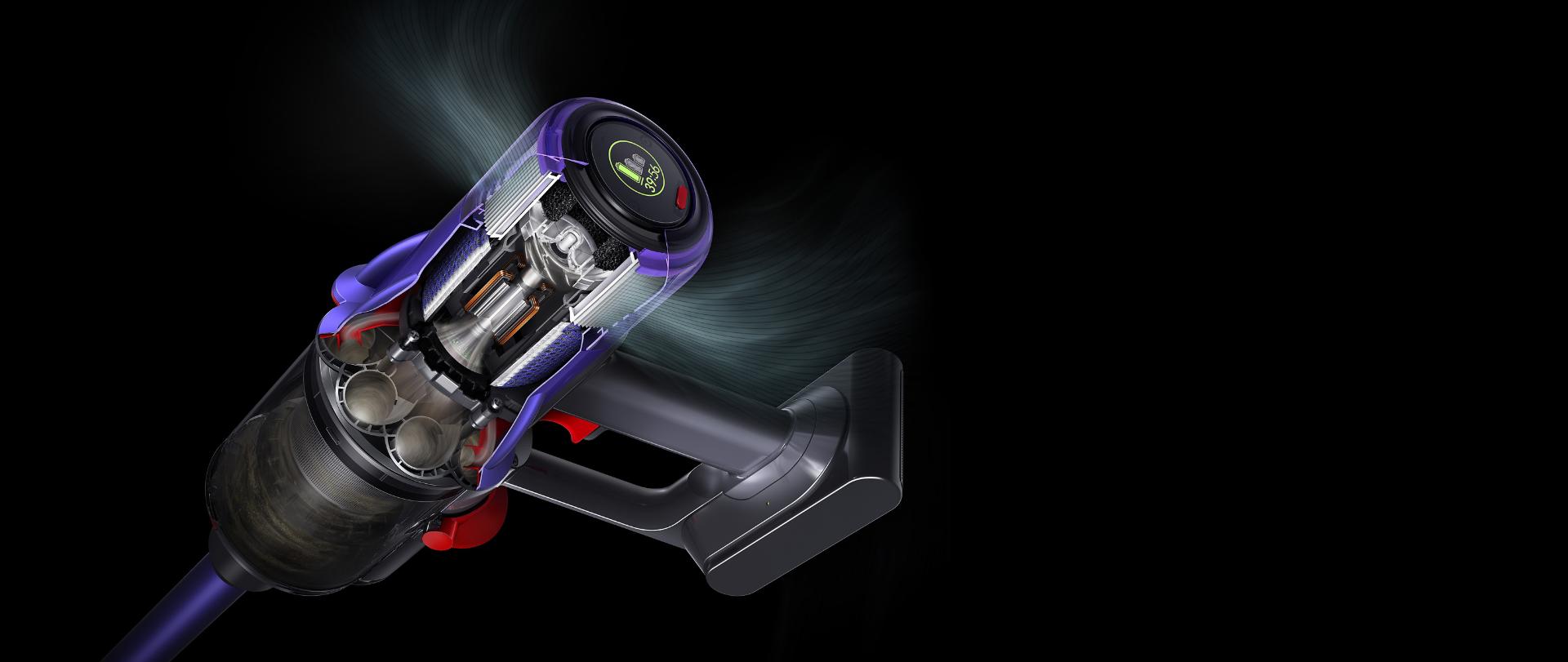 مخطط لقطات توضيحية يعرض وحدة الفرازات المخروطية.