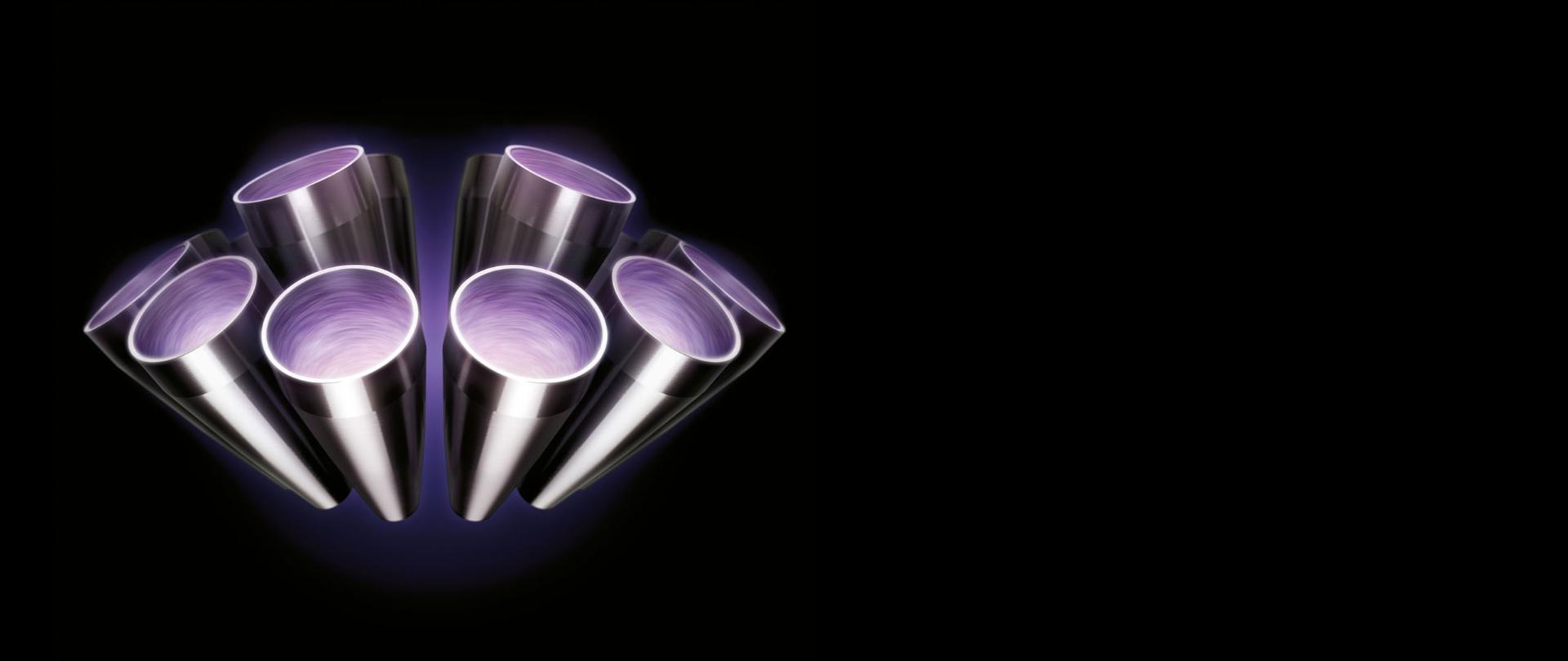 Animations of Dyson Cyclone V10™ technology