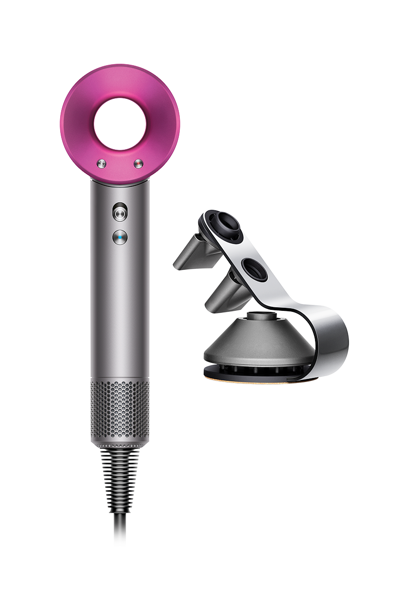 مجفف الشعر Dyson Supersonic™ فوشيا/حديدي.