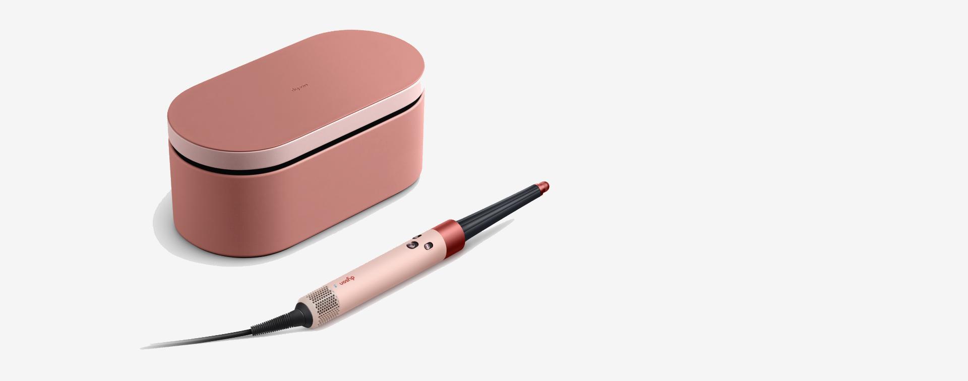 The Dyson Airwrap i.d. multi-styler and dryer with Presentation case in the Kanzan Pink colourway.