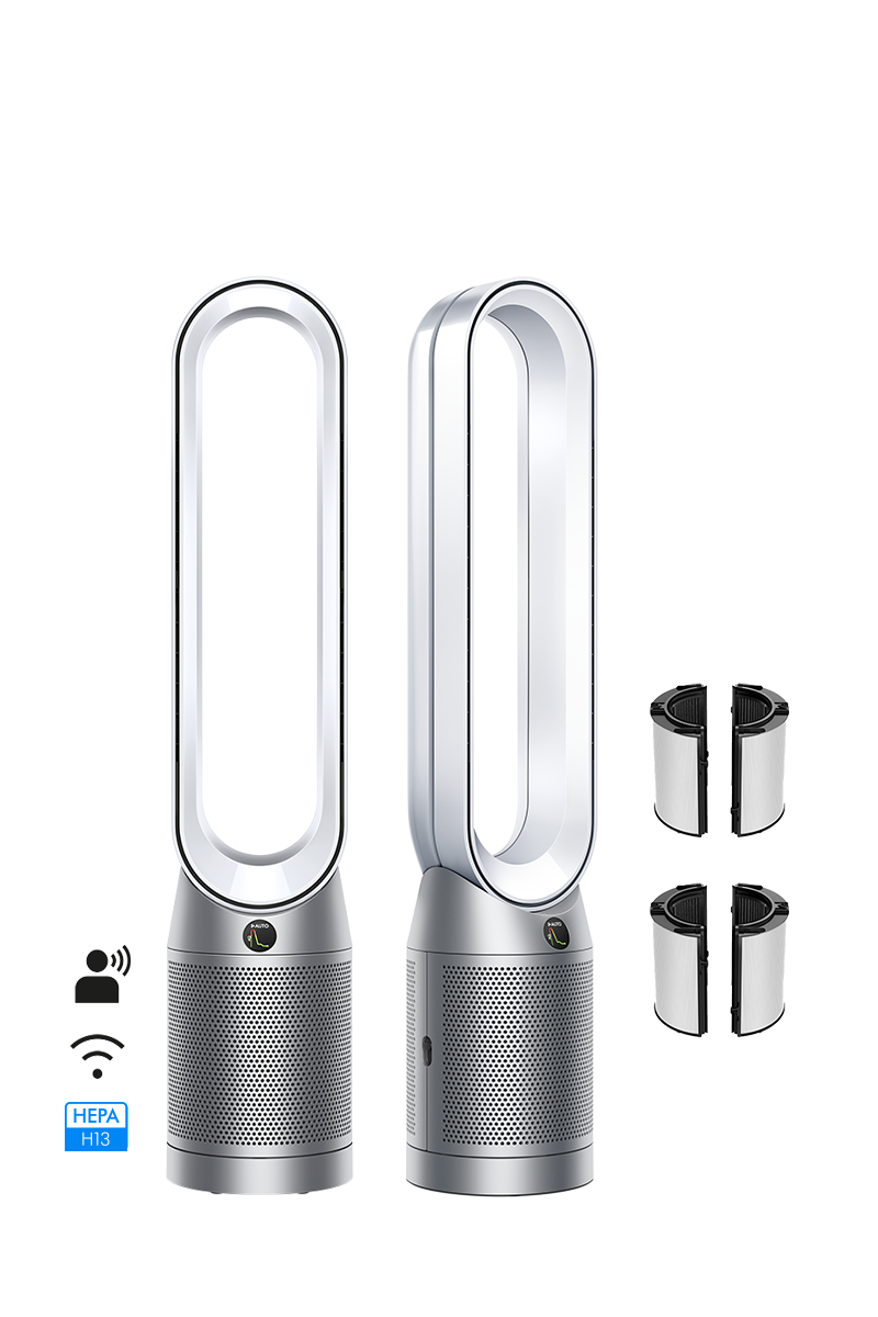 Combo 2 Dyson Purifier Cool TP07 Air Purifier (White/Silver)