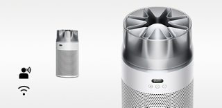 HushJet™ Purifier Compact (White/Silver)