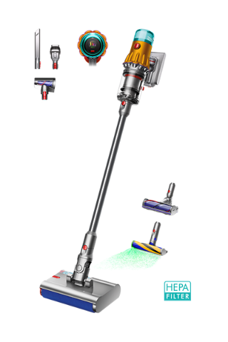 Máy hút bụi khô và ướt Dyson V12s Detect Slim Submarine Complete (Vàng/Nickel)