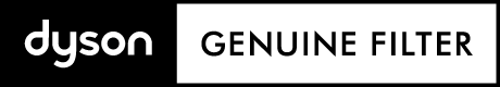 Dyson genuine filter logo.