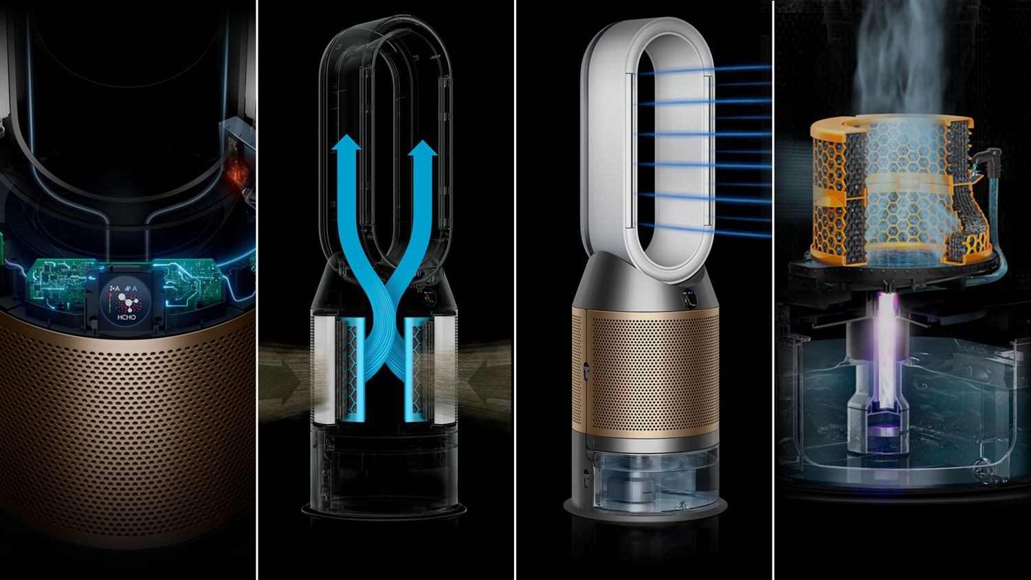 Dyson Humidify+Cool™ PH2 De-NOx Nemlendirme Özellikli Hava