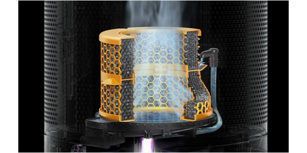 صورة مُقرَّبة للشبكة الهوائية ثلاثية الأبعاد 