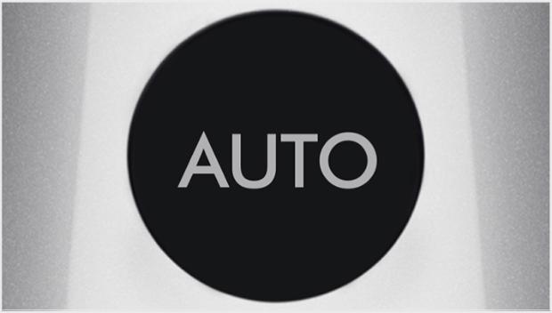 صورة مُقرَّبة للوضع التلقائي (Auto) على الشاشة