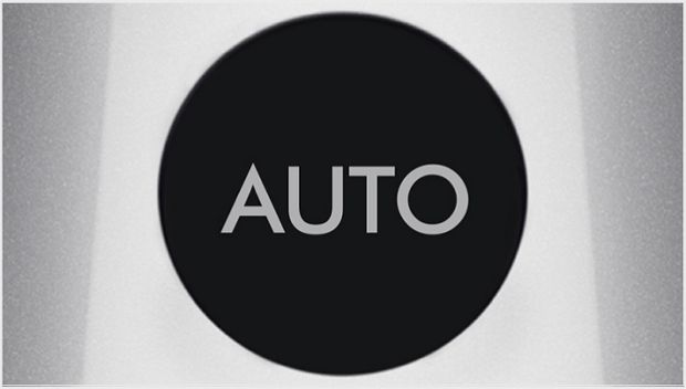 صورة مُقرَّبة للوضع التلقائي (Auto) على الشاشة