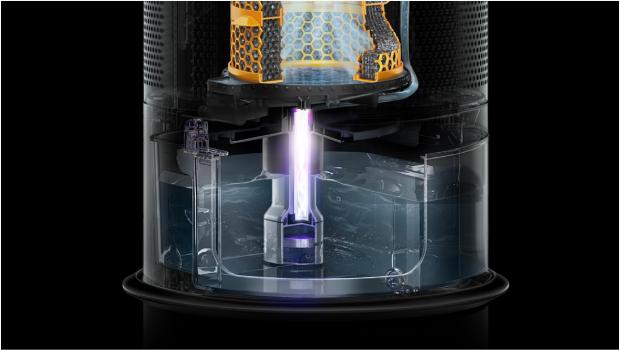 صورة مُقرَّبة لخزان الماء