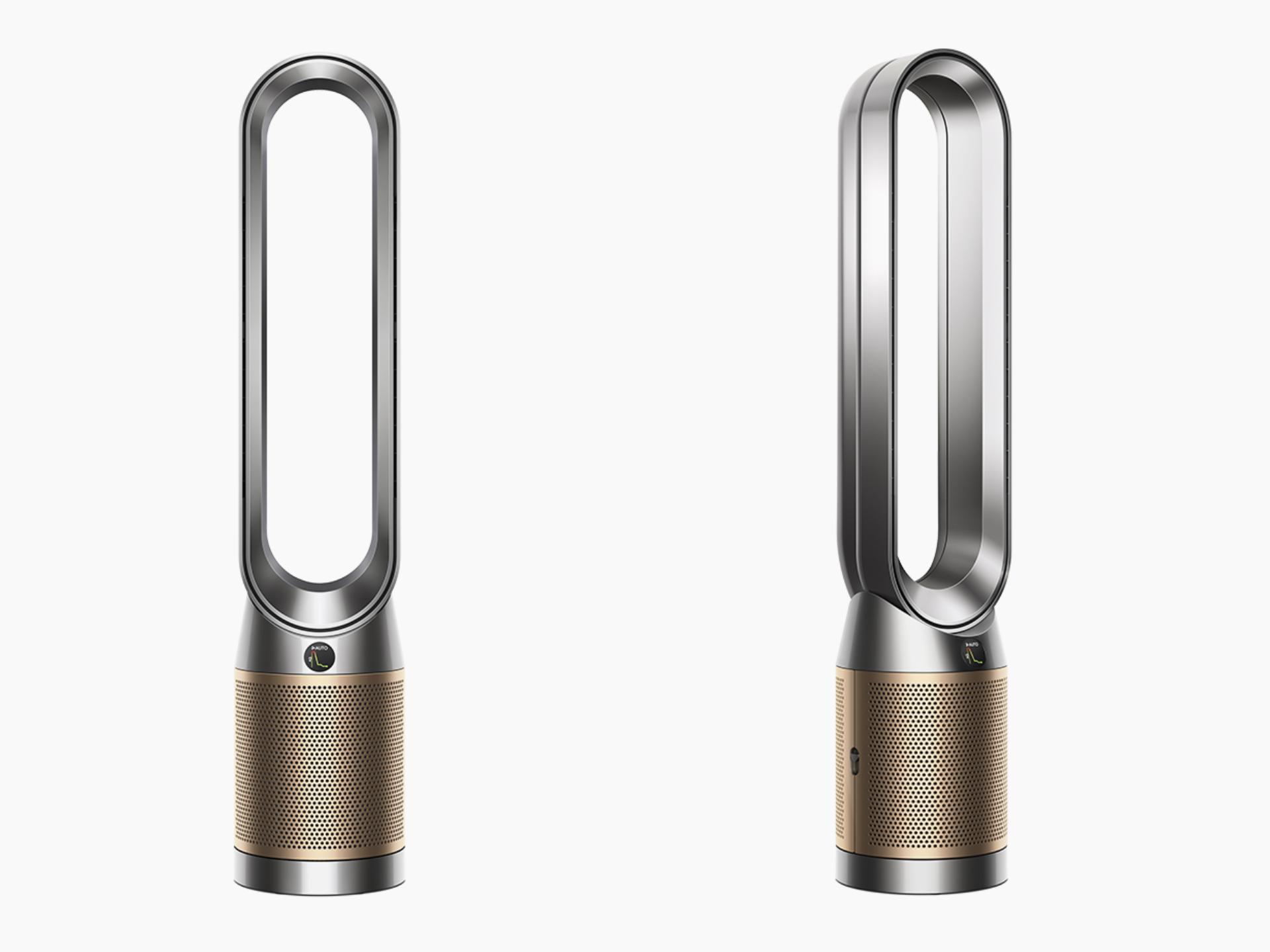 Different angles of the Dyson Purifier Cool Formaldehyde air purifier fan 