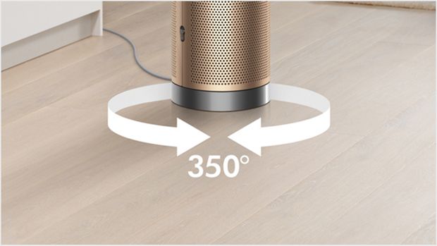 Strzałki pokazujące oscylację o kącie 350 stopni