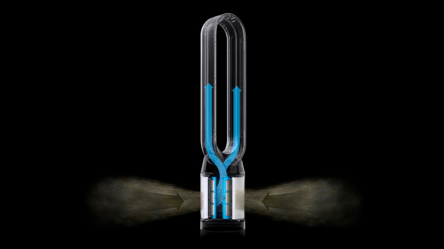 Dyson Purifier Cool Formaldehyde TP09 Air Purifier Fan White Gold