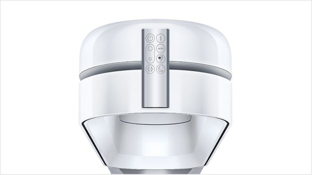 Remote control on top of the purifier