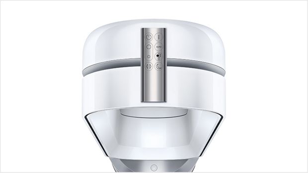 Remote control on top of the purifier