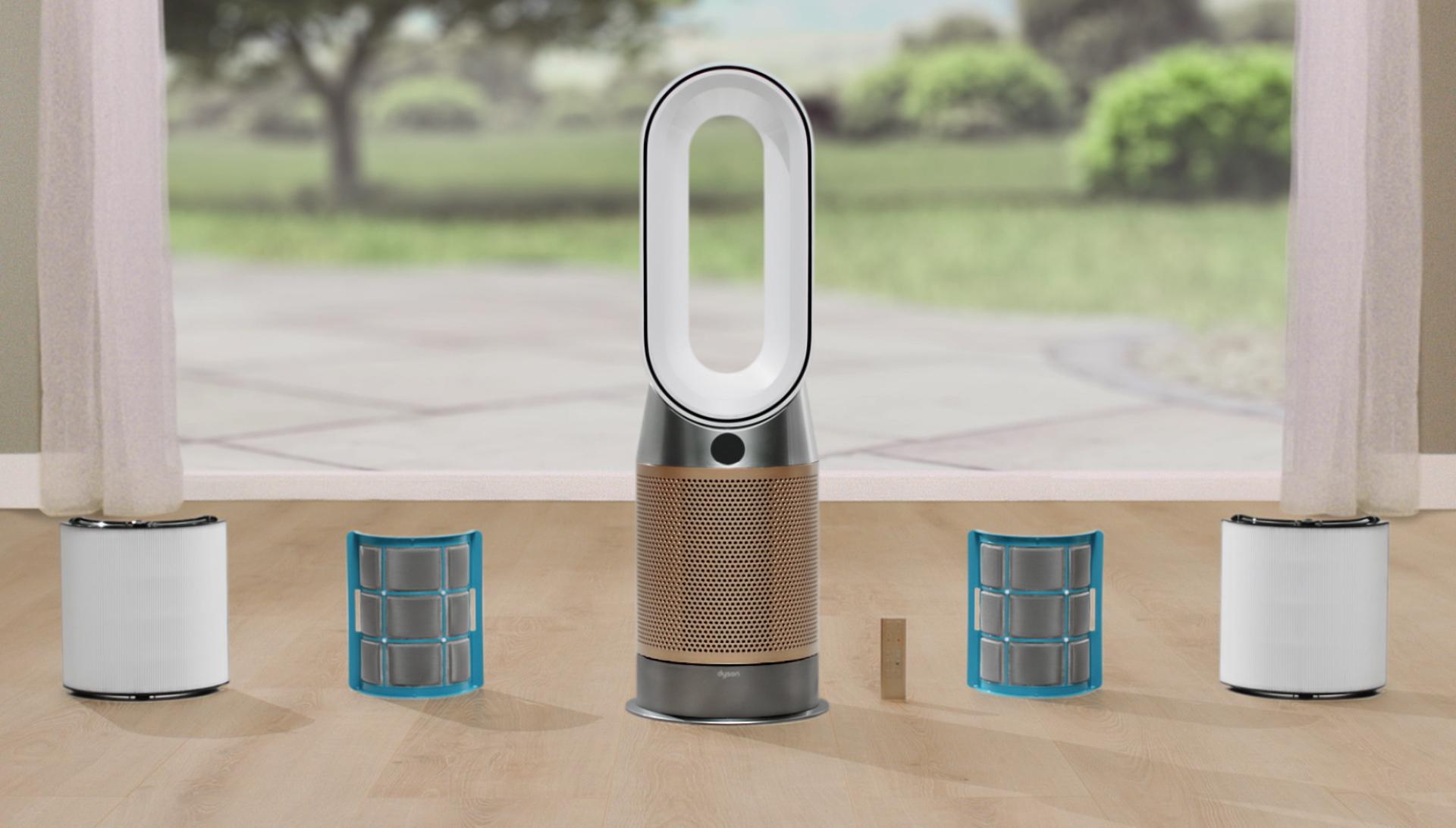 Changing Dyson's air purifier filter