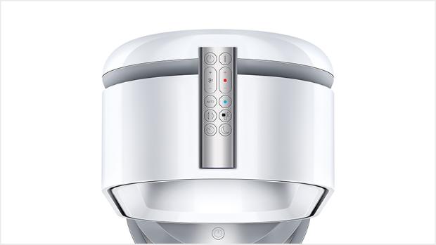 Remote control on top of the purifier