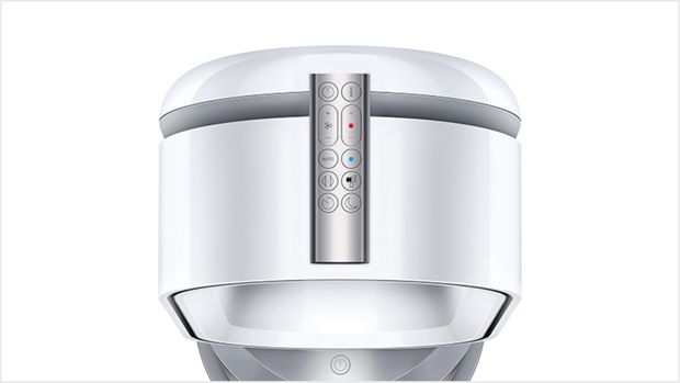 Remote control on top of the purifier