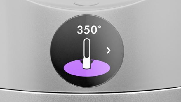 Salınım aralığını gösteren LCD ekran.