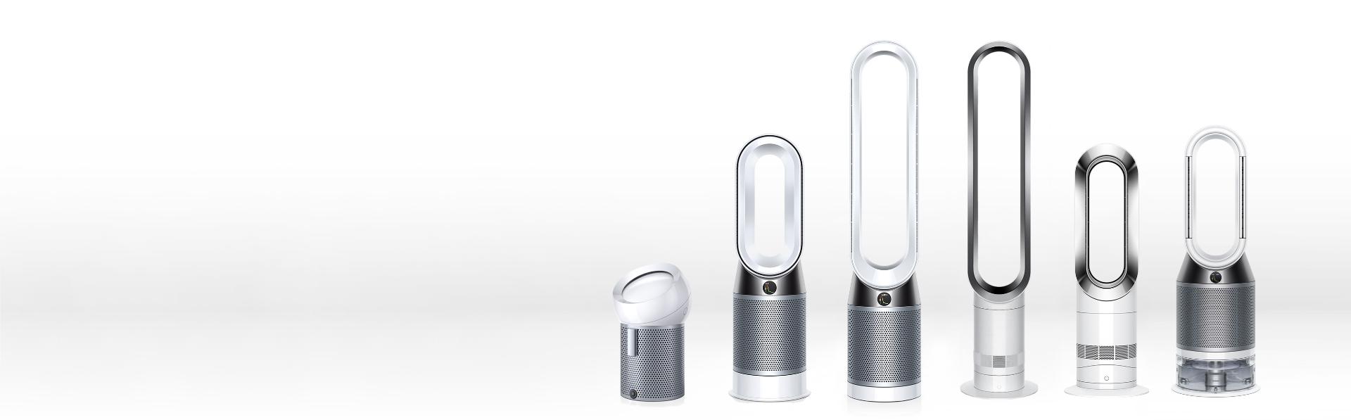 Dyson purifiers, humidifiers, heaters and fans