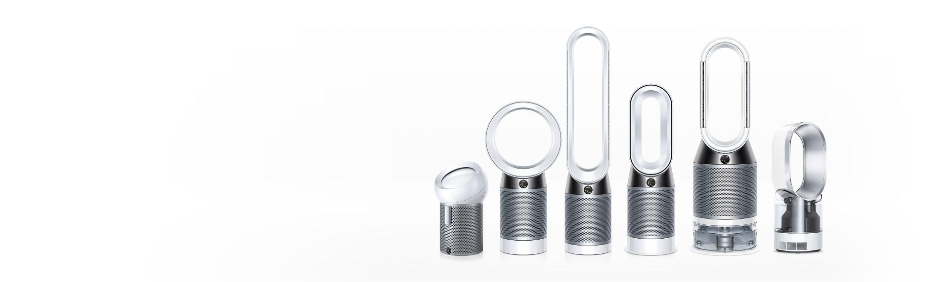 Dyson purifiers, humidifiers, heaters and fans