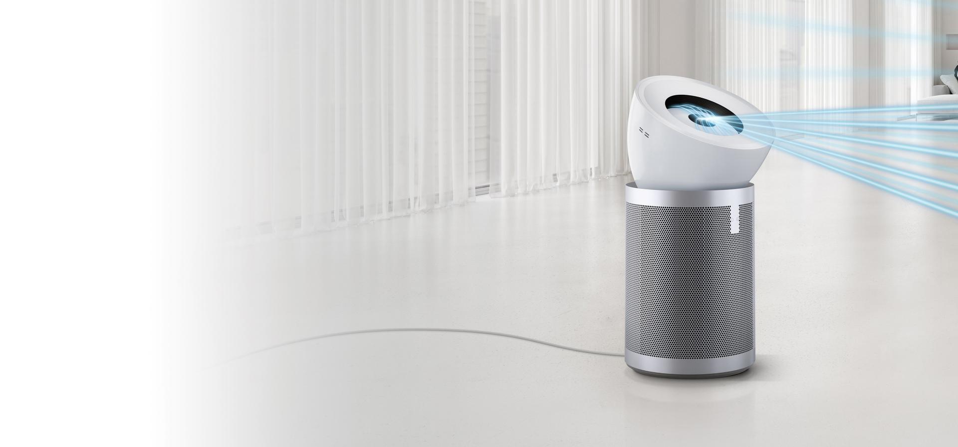 Dyson Purifier Big+Quiet Formaldehyde in a large space.