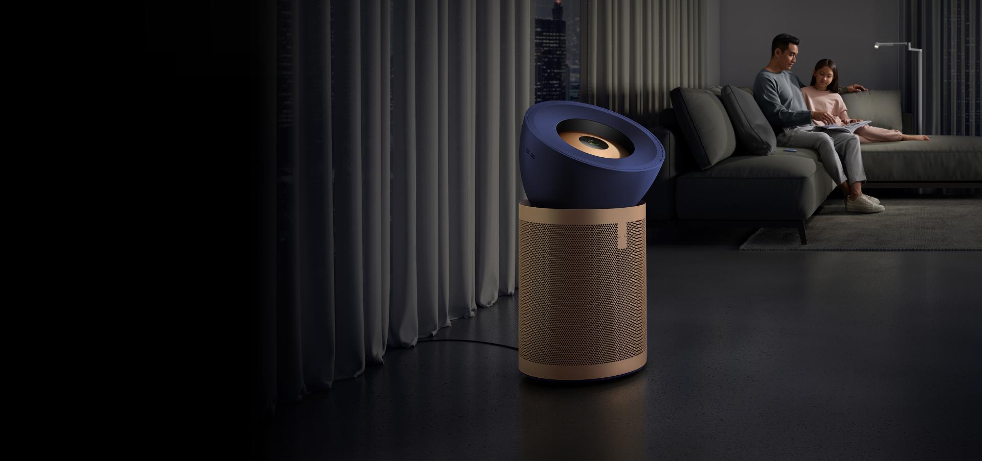 Dyson Purifier Big+Quiet Formaldehyde positioned in the home.