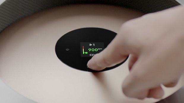 شاشة LCD بجهاز Dyson Purifier Big+Quiet Formaldehyde