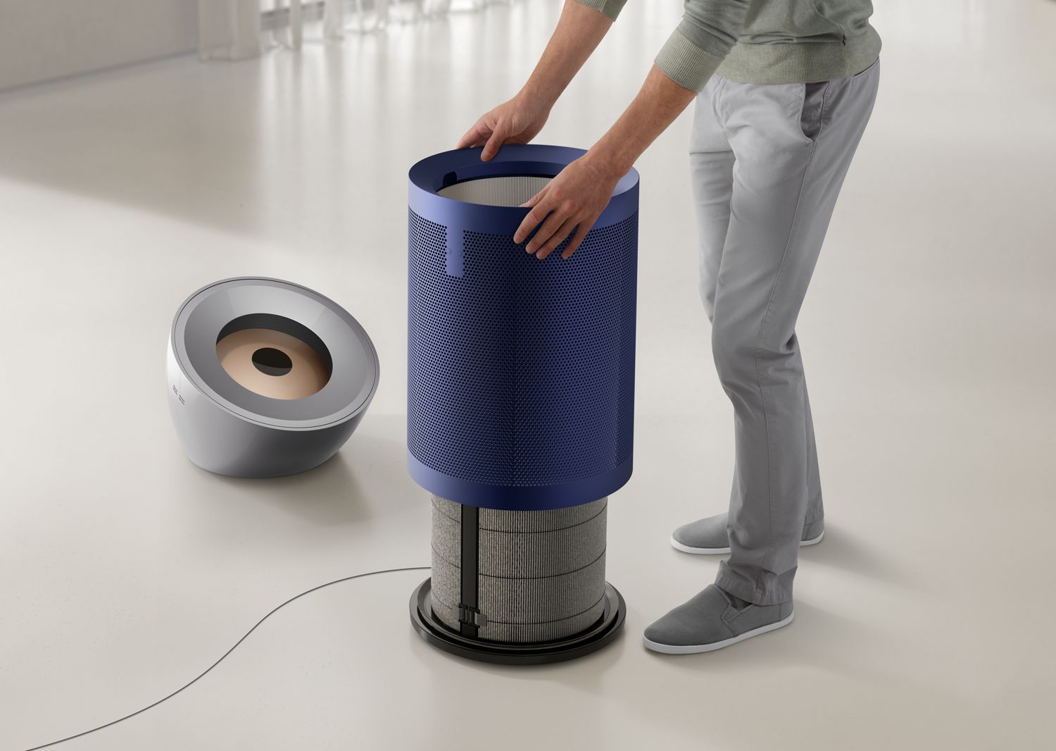 Dyson purifier filter clearance cleaning