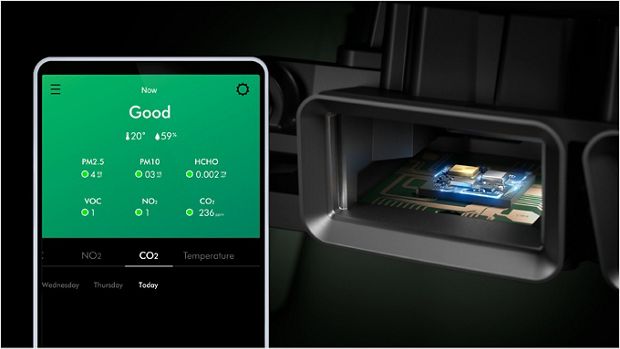 MyDyson app working with the Dyson Purifier Big+Quiet Formaldehyde.