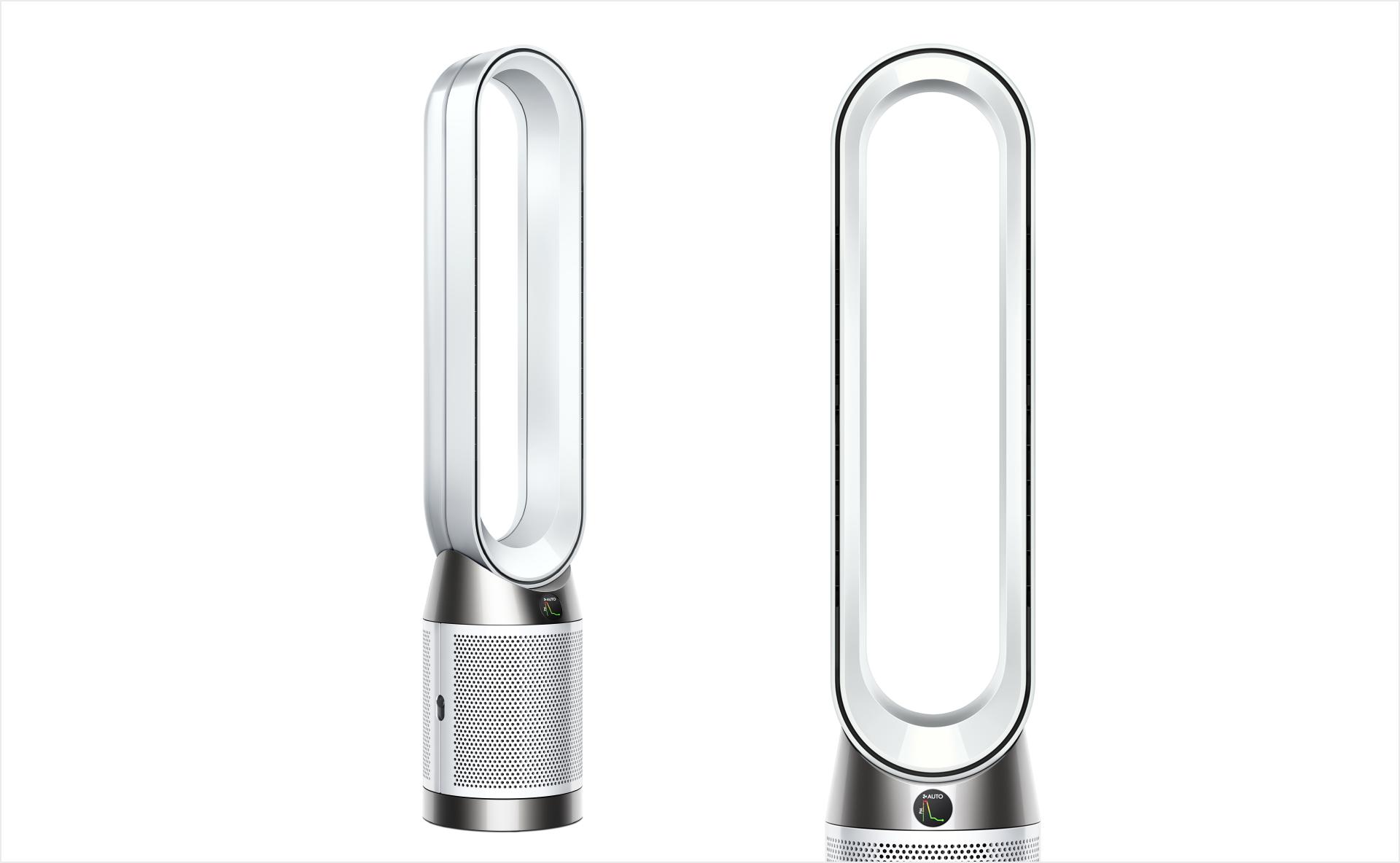 Dyson Purifier Cool Gen1 in silver and white