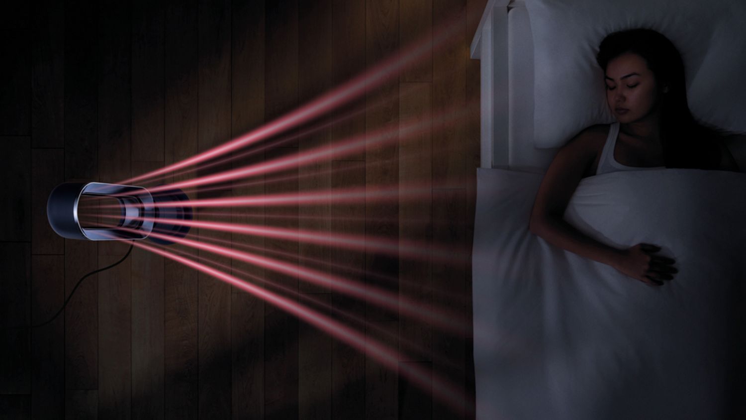 Dyson Hot+Cool™ AM09 (Alb/Argintiu)