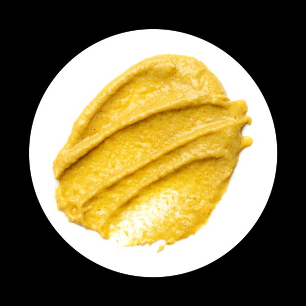 Krakmolingų garstyčių dėmė.